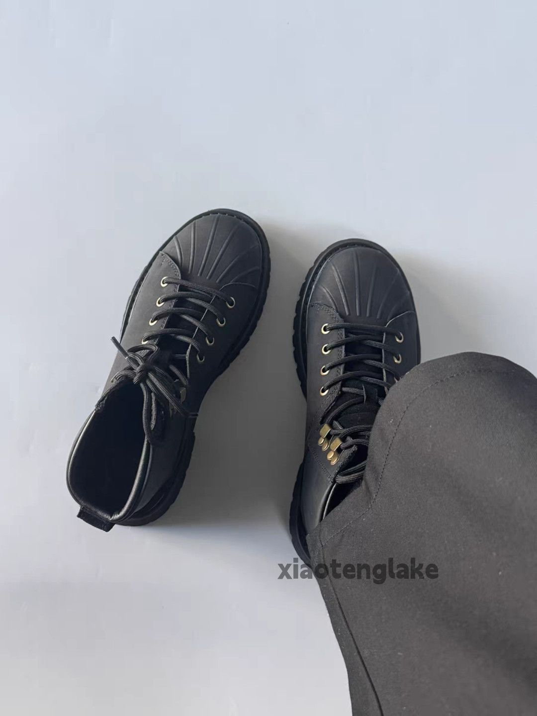 Vintage Utility military outdoor tactical motorcycle y2k boots shoes Size US 12 / EU 45 - 5 Thumbnail