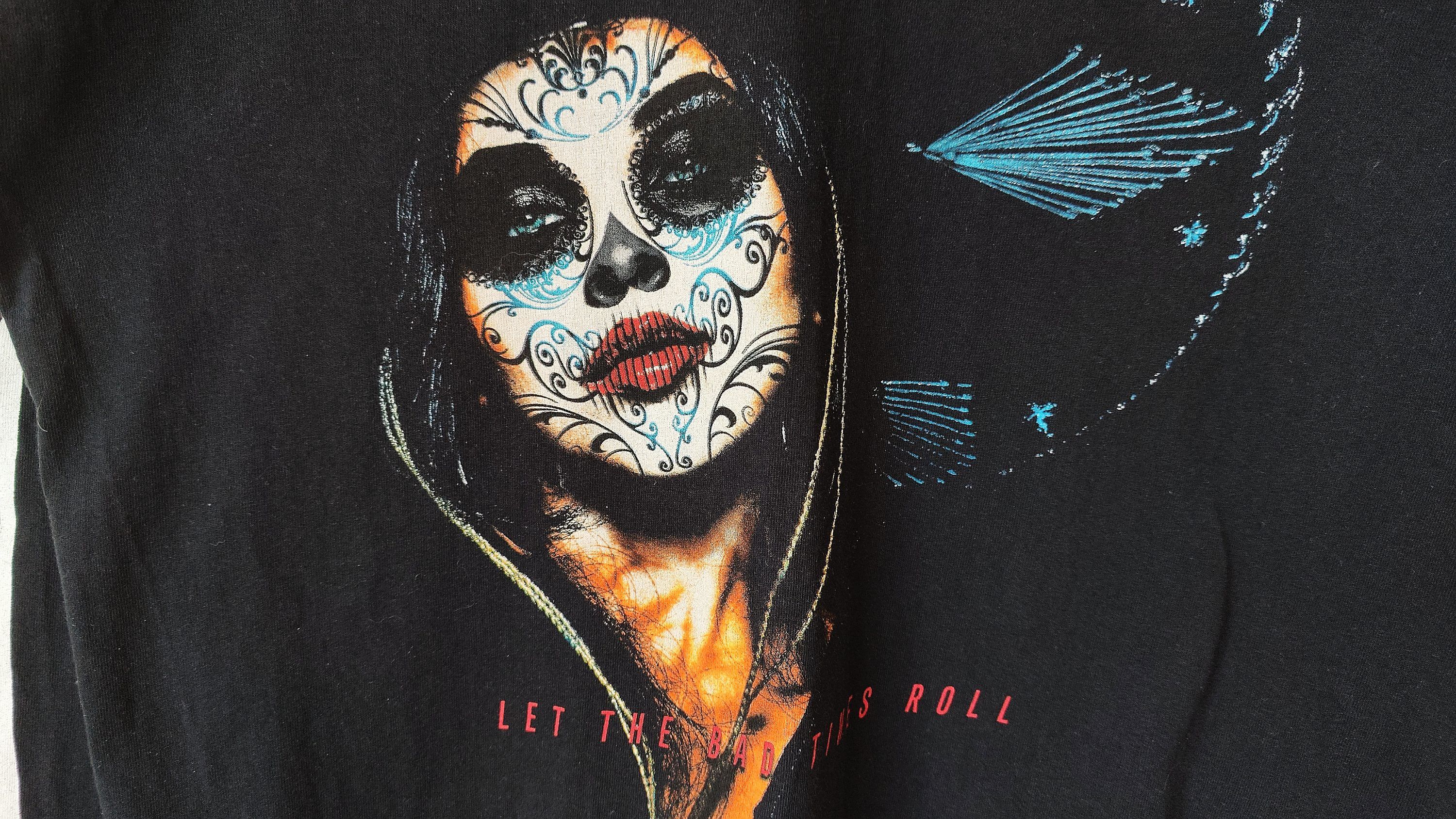 Band Tees The Offspring Let the Bad Times Roll 2021 Promo Longsleeve Size US L / EU 52-54 / 3 - 3 Thumbnail