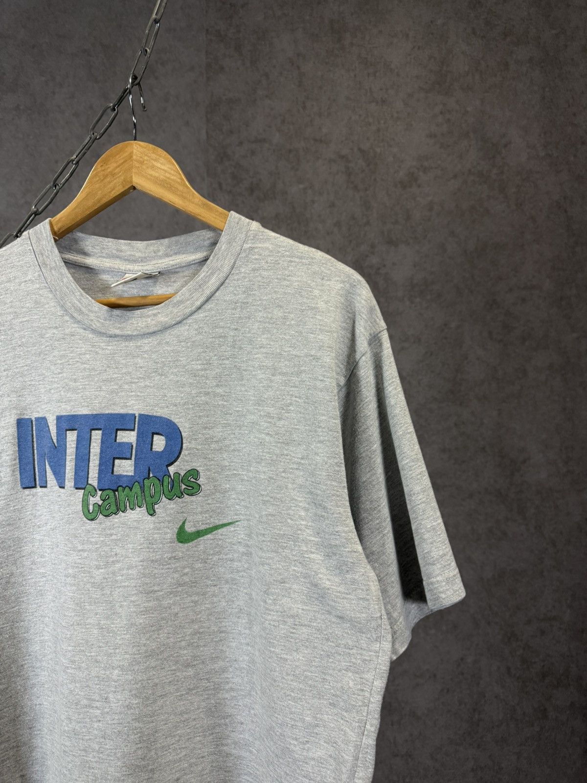 Nike Nike Inter Campus vintage tee Size US M / EU 48-50 / 2 - 2 Thumbnail
