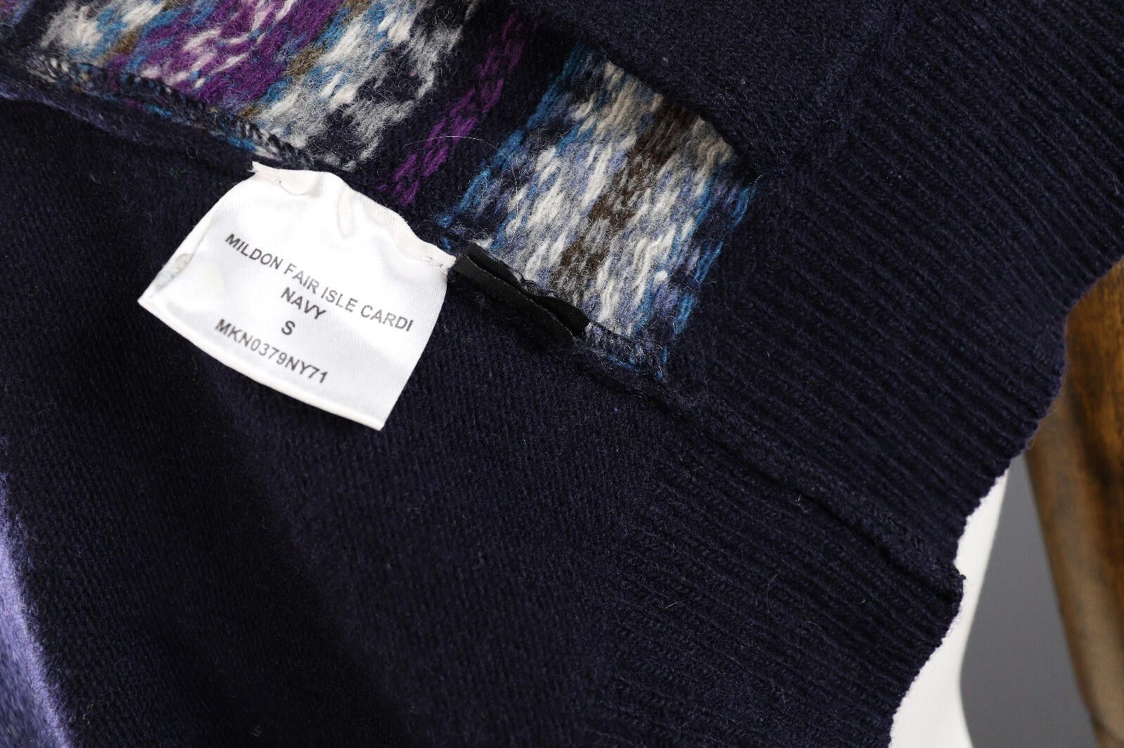 Barbour Barbour Beacon Brand Milton Fair Isle Cardi Sweater Size S Size S / US 4 / IT 40 - 11 Thumbnail