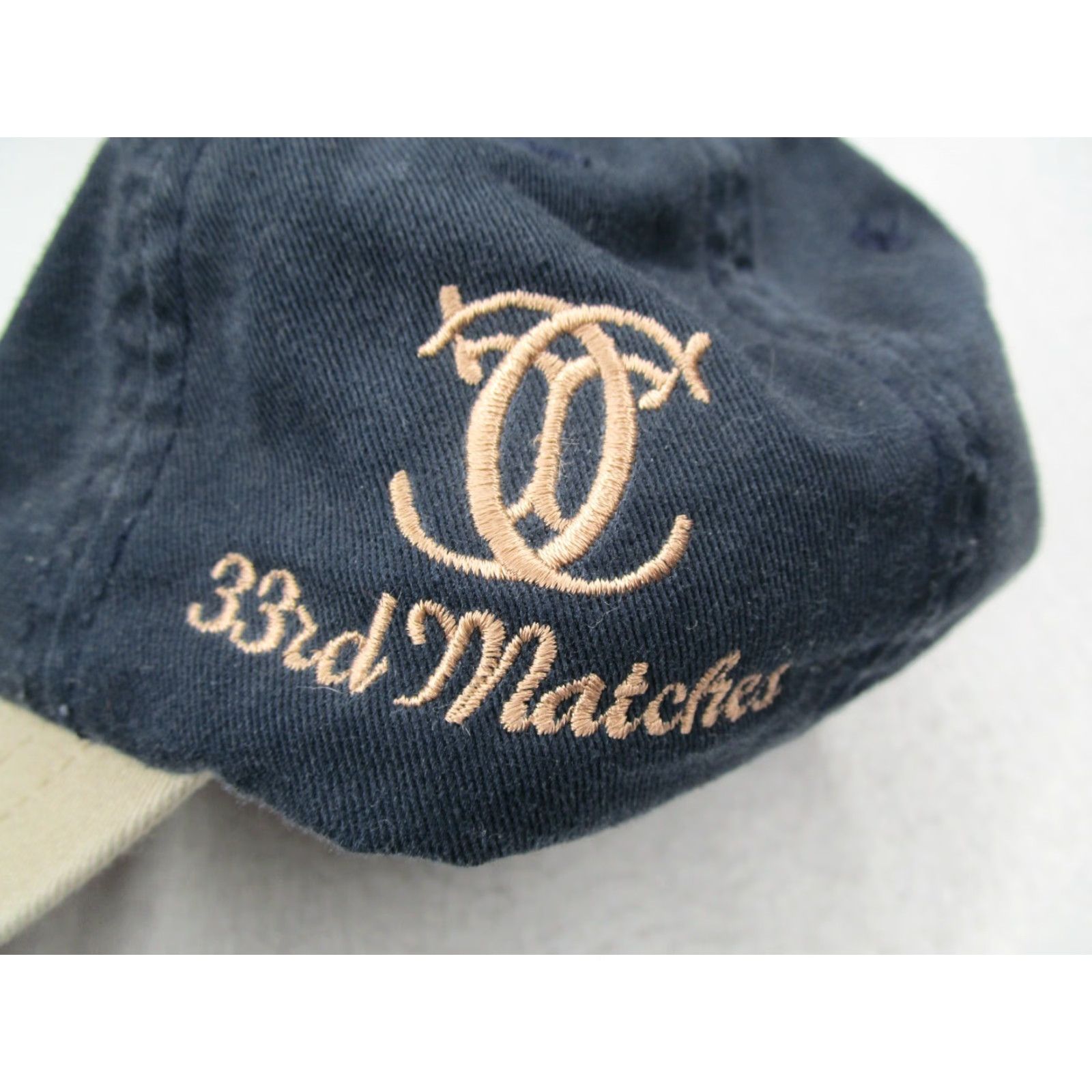 Imperial VINTAGE Imperial Golf Hat Men One Size Blue 90s Logo Adjustable Snapback Foldable Size ONE SIZE - 5 Thumbnail
