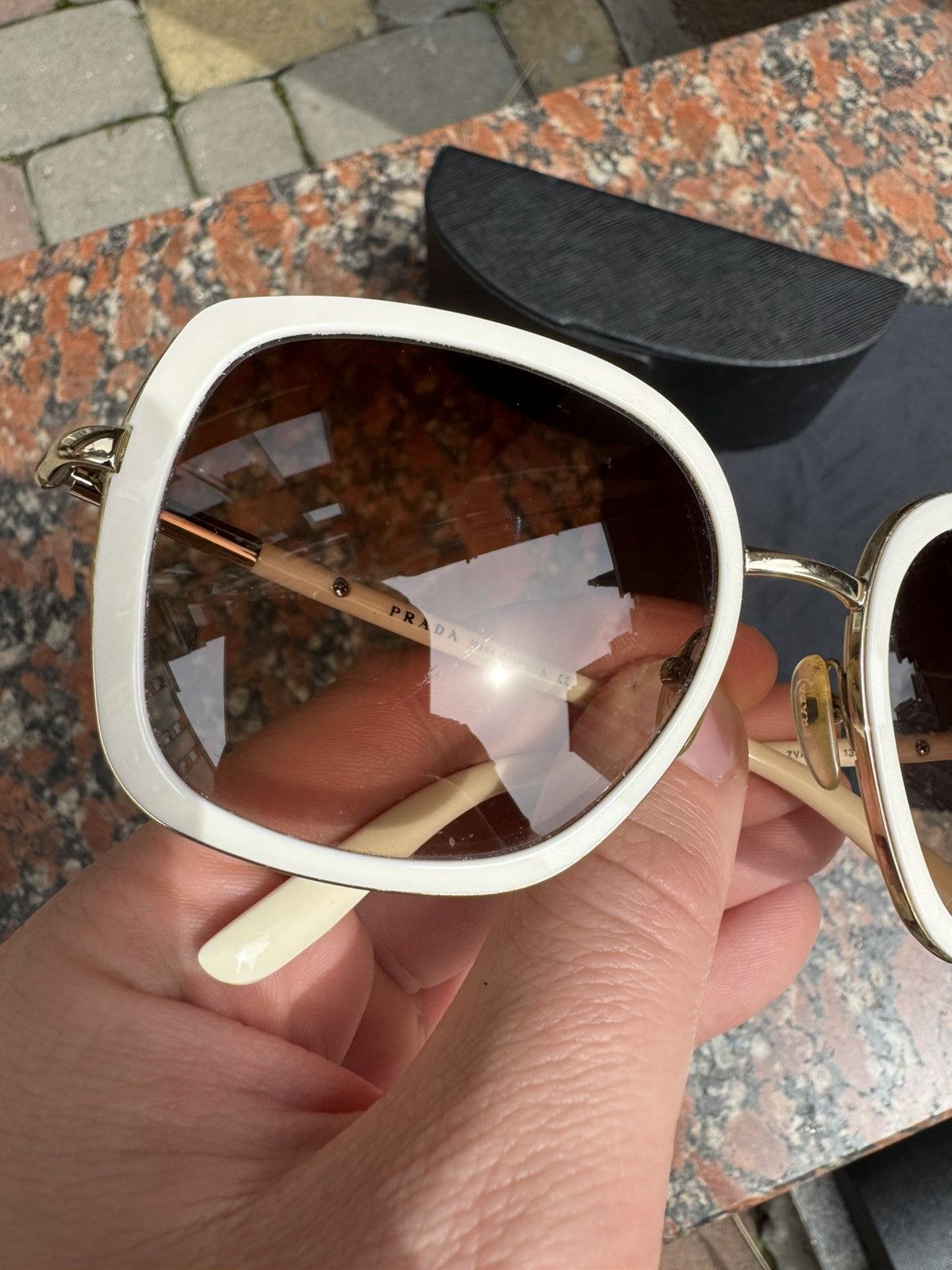 Prada Prada Sunglasses SPR 59M Designer Women’s Size ONE SIZE - 10 Thumbnail