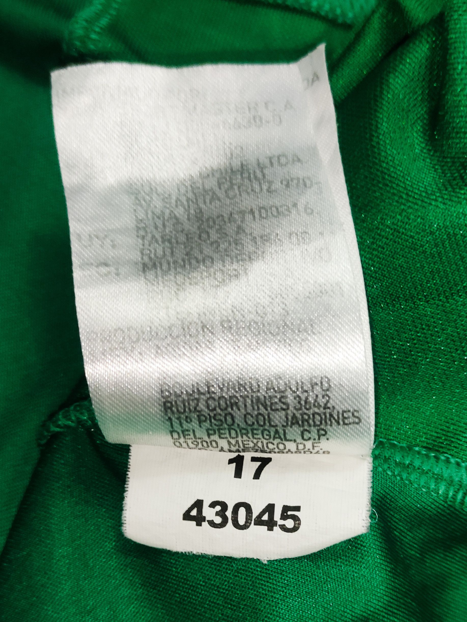 Adidas Palmeiras 2015 Adidas "Crefisa" Home Shirt Size US M / EU 48-50 / 2 - 4 Thumbnail