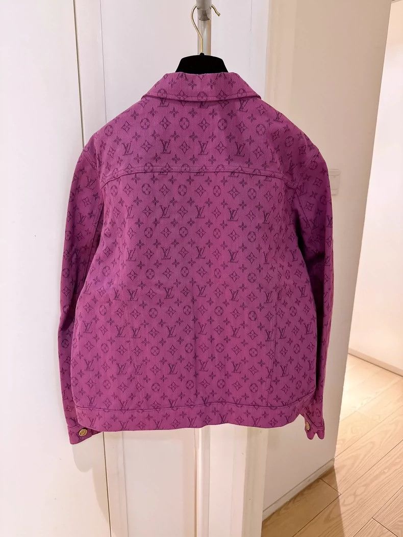 Louis Vuitton Louis Vuitton Old flower denim jacket 2503