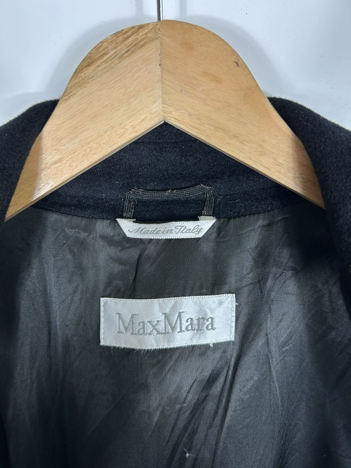 Max Mara 🔥Max Mara Wool Cashmere Baggy Coat Jacket Size S / US 4 / IT 40 - 9 Thumbnail
