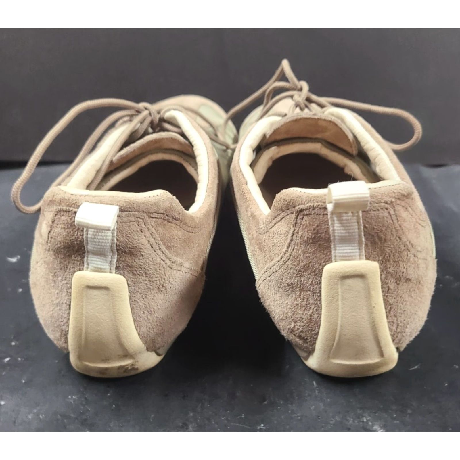Lacoste VINTAGE Lacoste Raven Mix B61 Men’s Beige Fashion Sneakers Casual Sneaker Leather Size US 10 / EU 43 - 6 Thumbnail