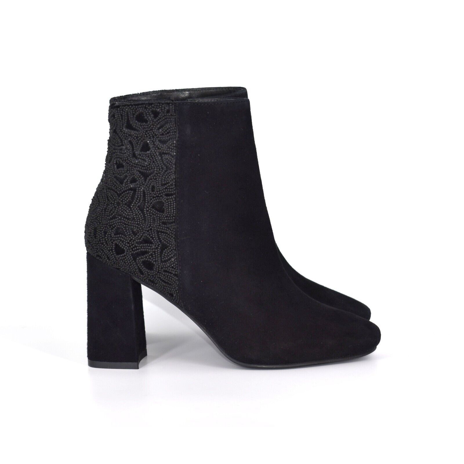 Barneys New York New BARNEYS NEW YORK Black Beaded Suede Boot Shoes Sz 9 $430 Size US 9 / IT 39 - 2 Thumbnail