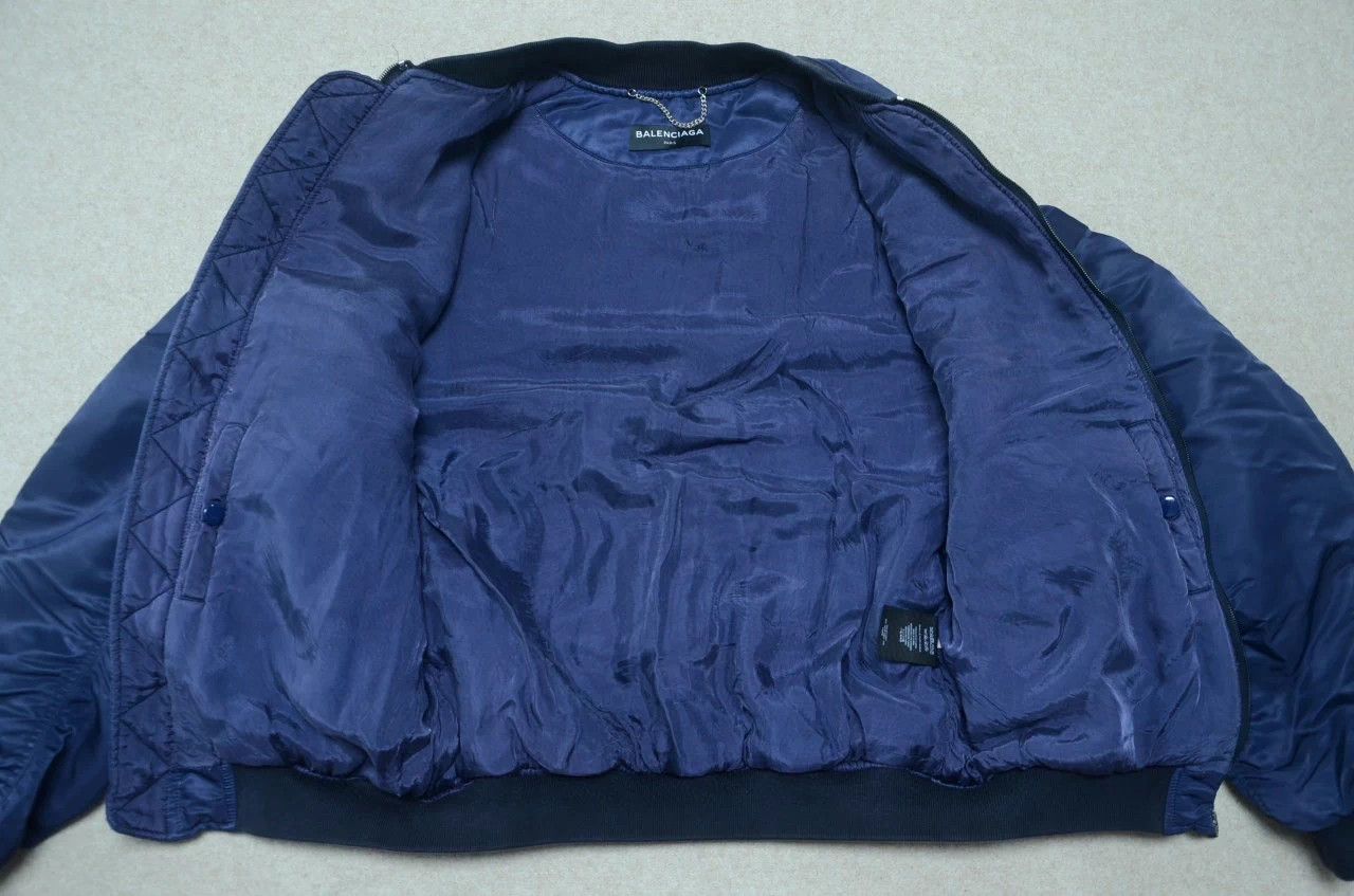 Balenciaga Balenciaga Coke Pilot Cotton Puffer Jacket Size 52 Size US L / EU 52-54 / 3 - 5 Thumbnail