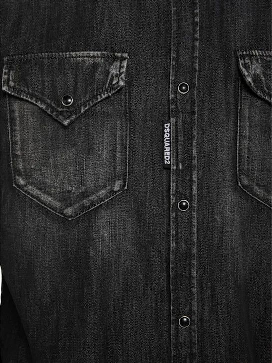 Dsquared2 o1lsvrm0425 Shirt in Black Size US M / EU 48-50 / 2 - 5 Thumbnail