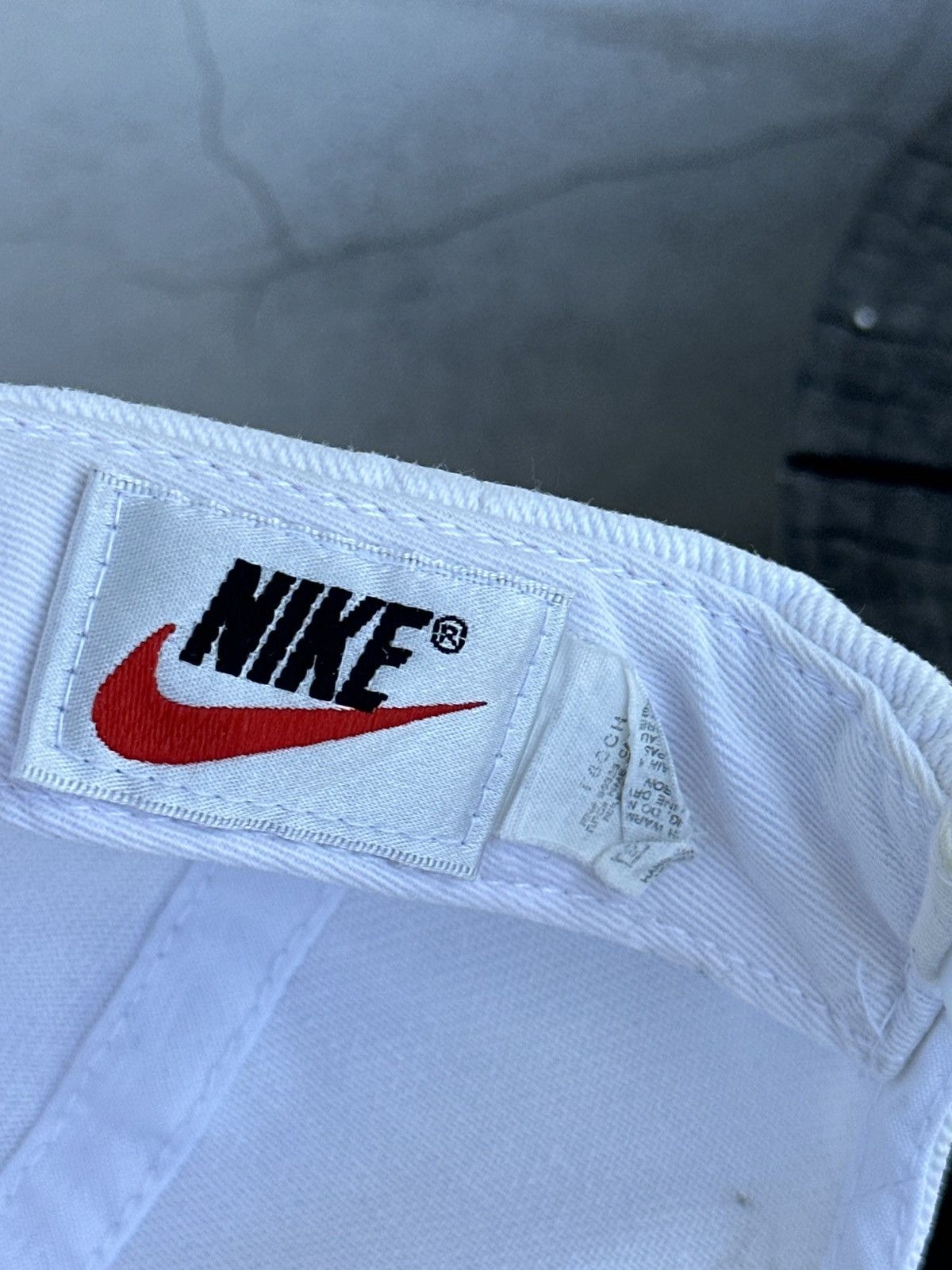 Nike × Vintage Vintage 90s Nike y2k Swoosh Cap Hat Size ONE SIZE - 6 Thumbnail