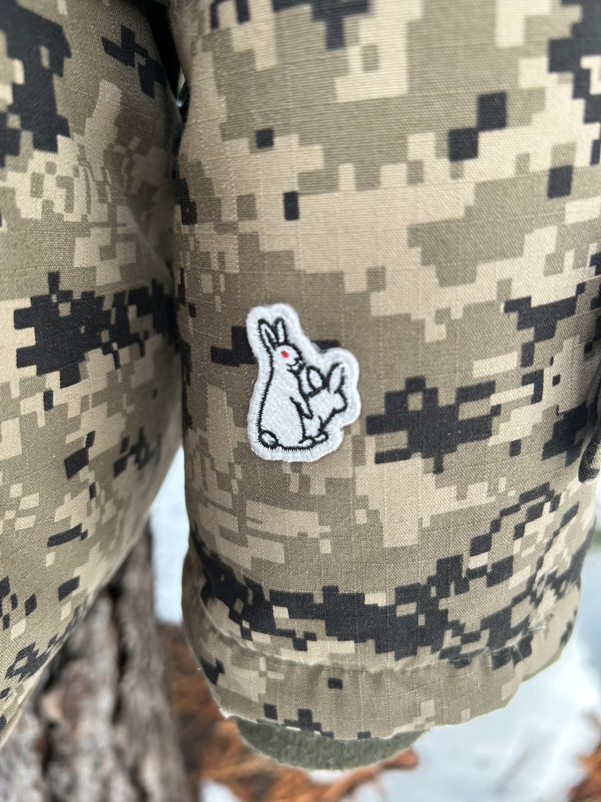 FR2 Fxxking Rabbits Smoking Kills Camo Parka Size US M / EU 48-50 / 2 - 5 Thumbnail
