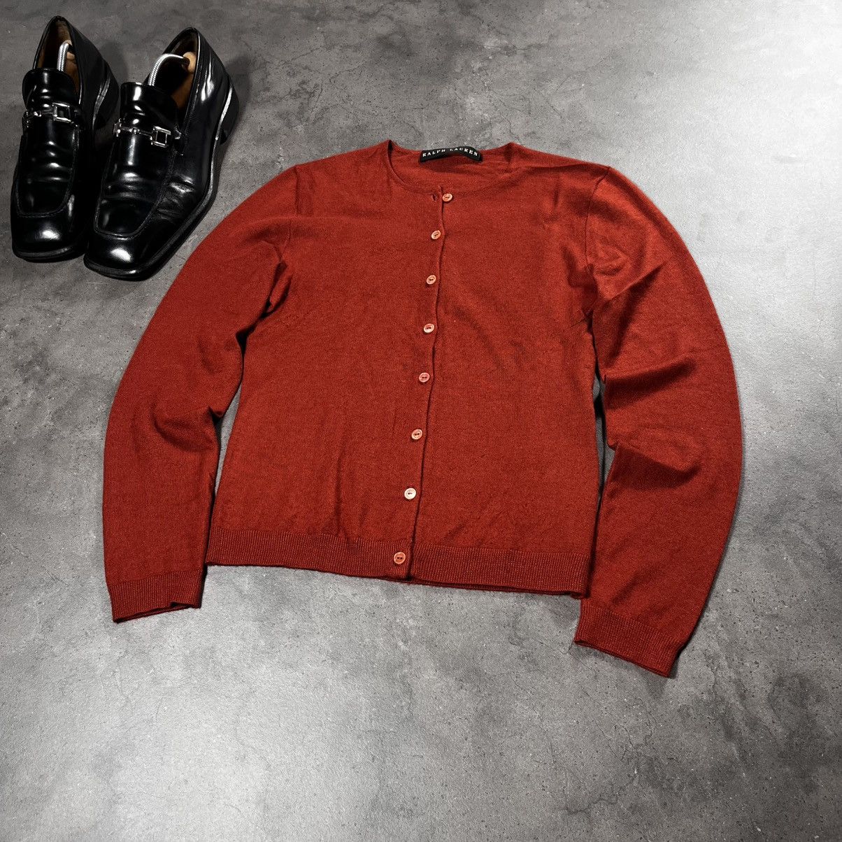 Polo Ralph Lauren Polo Ralph Lauren Silk Cashmere Cardigan Knit Sweater Hype Size US S / EU 44-46 / 1 - 1 Thumbnail