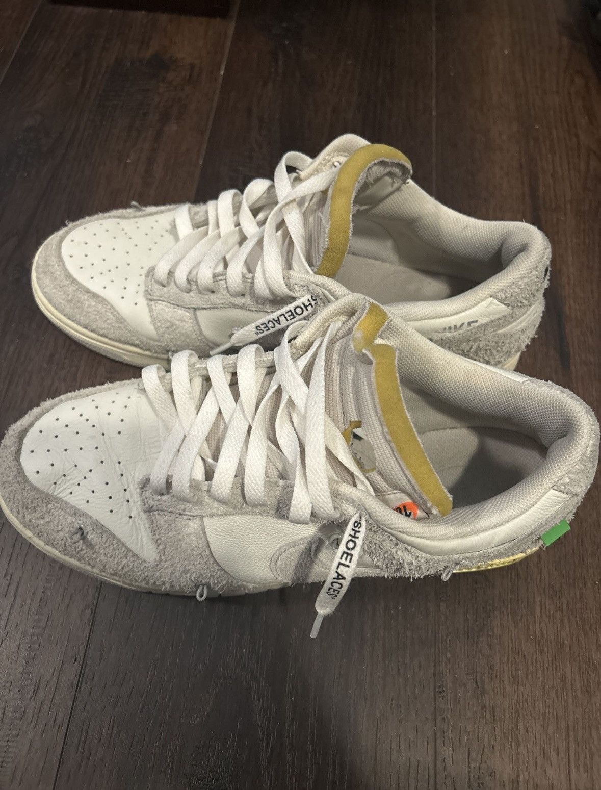 Nike × Off-White Nike Off White Dunks Lot 11/50 Size US 11 / EU 44 - 2 Thumbnail