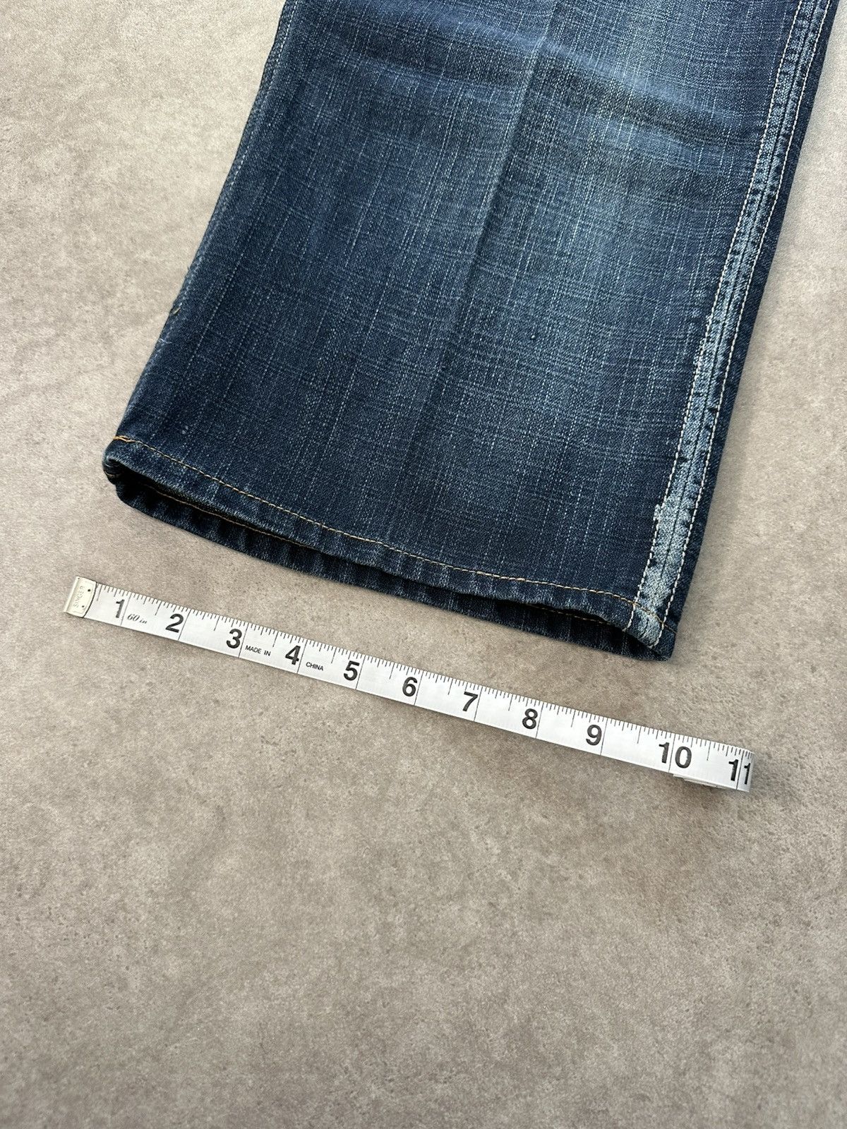 Vintage Vintage Faded Blue Denim Jeans Y2K Baggy Skater Style Pants Size US 36 / EU 52 - 9 Thumbnail