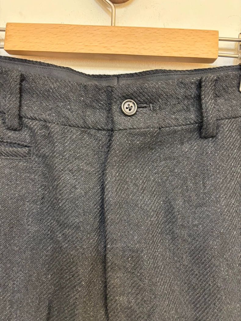 Issey Miyake Issey Miyake size:3 Silk blended wool trousers Size 34S - 2 Thumbnail