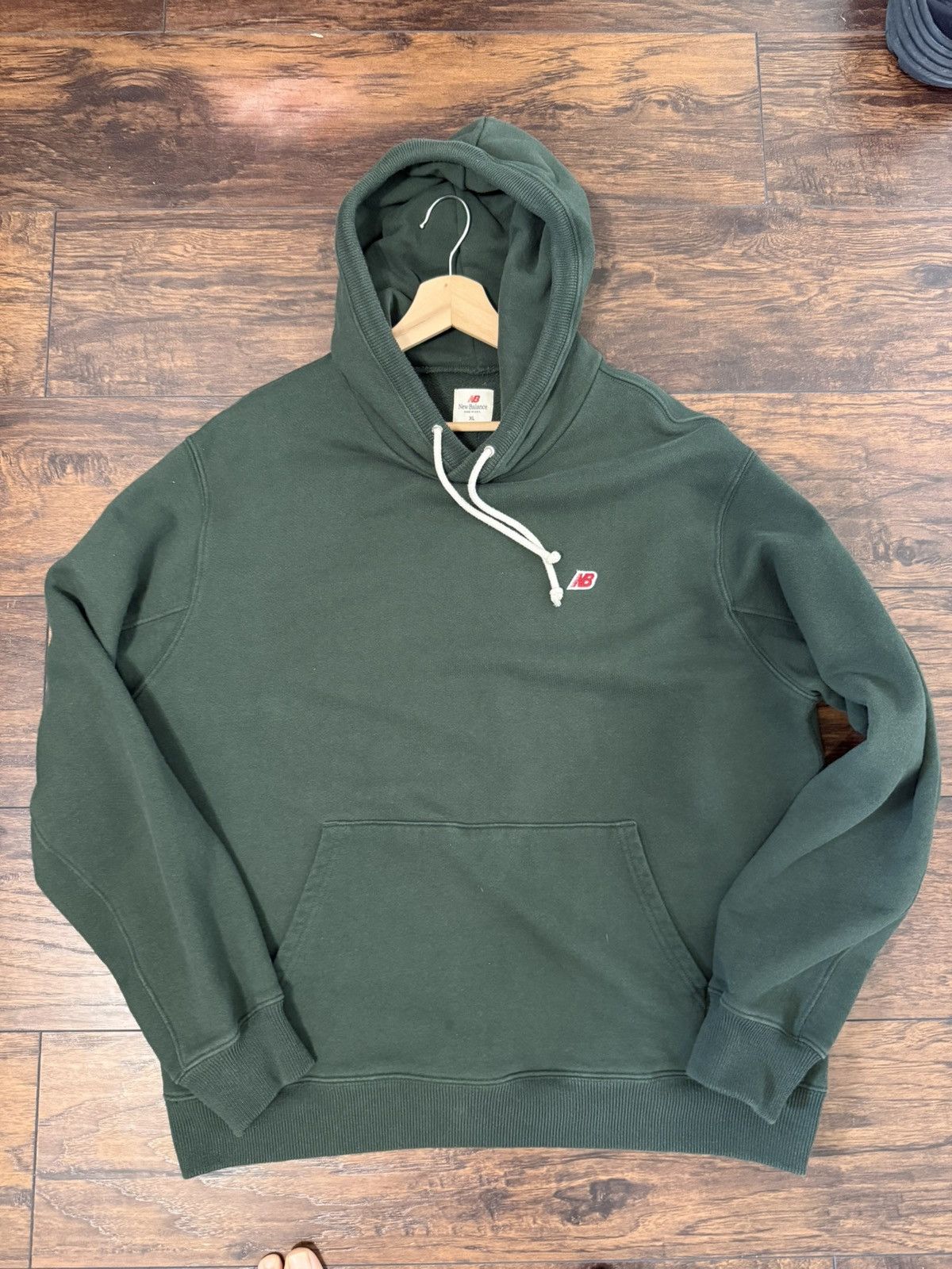New Balance New balance made in usa hoodie olive green Size US XL / EU 56 / 4 - 1 Thumbnail
