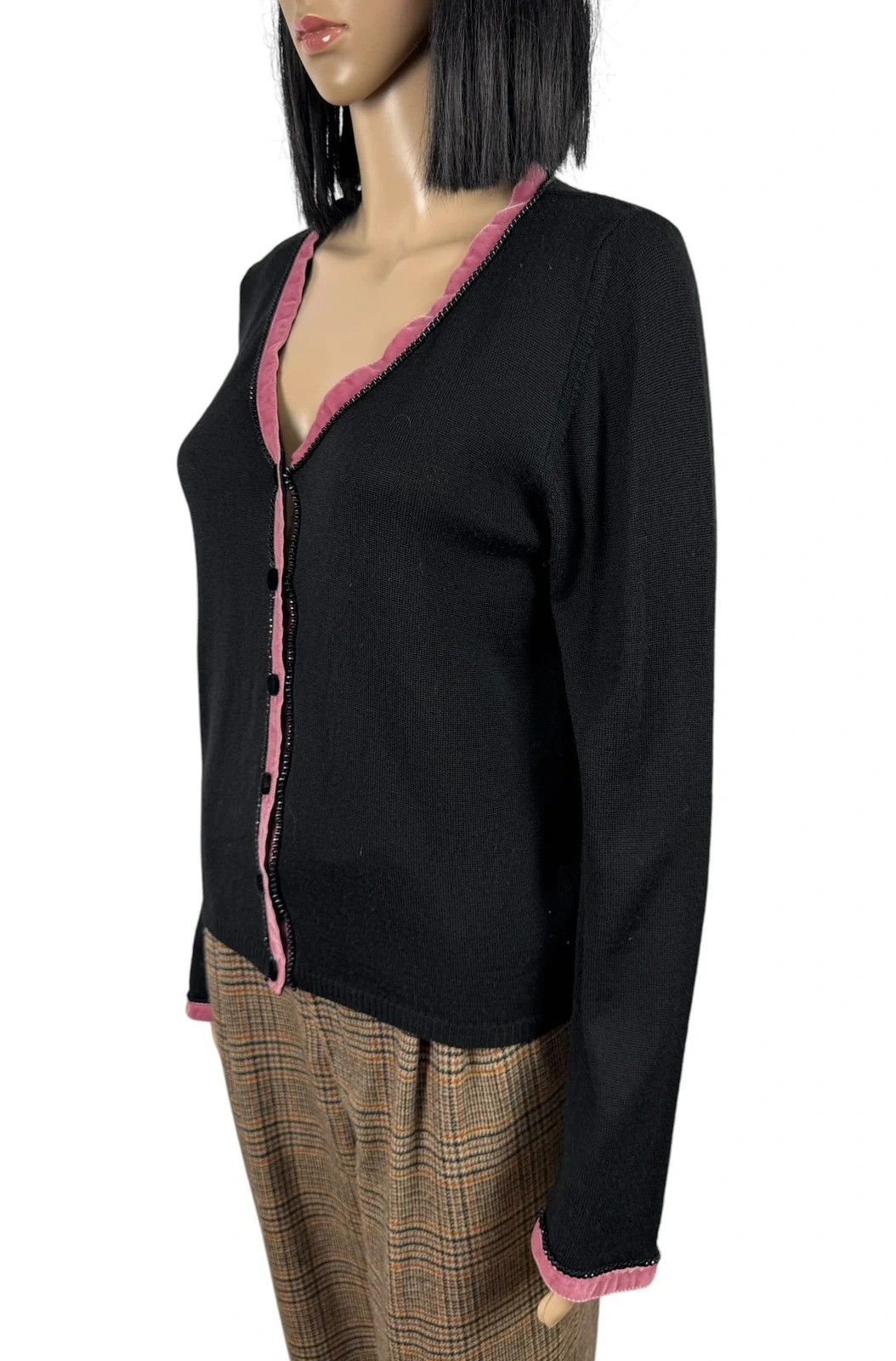 Blumarine Blumarine Wool Cardigan size I48 D42 Size L / US 10 / IT 46 - 5 Thumbnail