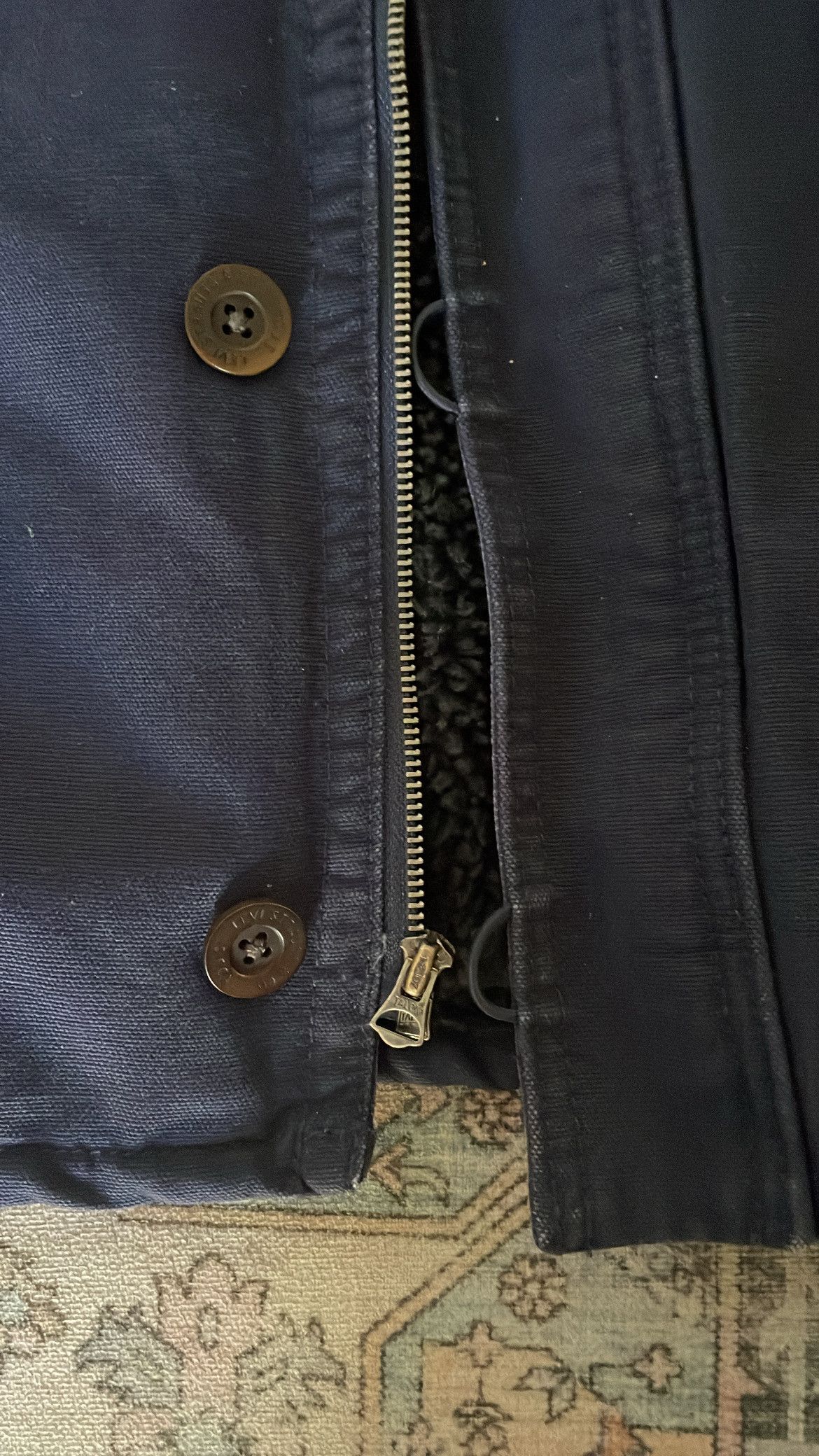 Levi's Levi's Deck Bomber Sherpa-Lined Jacket (S) Size US S / EU 44-46 / 1 - 4 Thumbnail