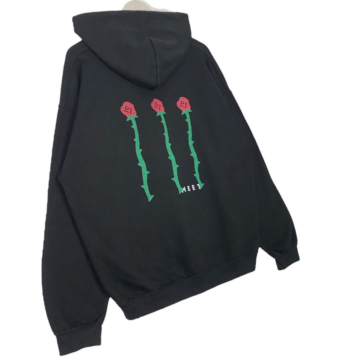 Vintage Vintage AIMYON Japan Singer Hoodie Sweater Black Size L Size US L / EU 52-54 / 3 - 3 Thumbnail