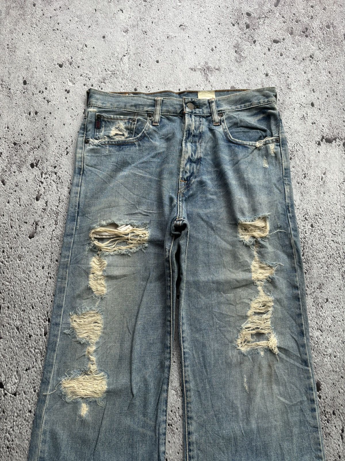Hysteric Glamour 2000's Distressed denim abercrombie Bootcut Size US 32 / EU 48 - 6 Thumbnail