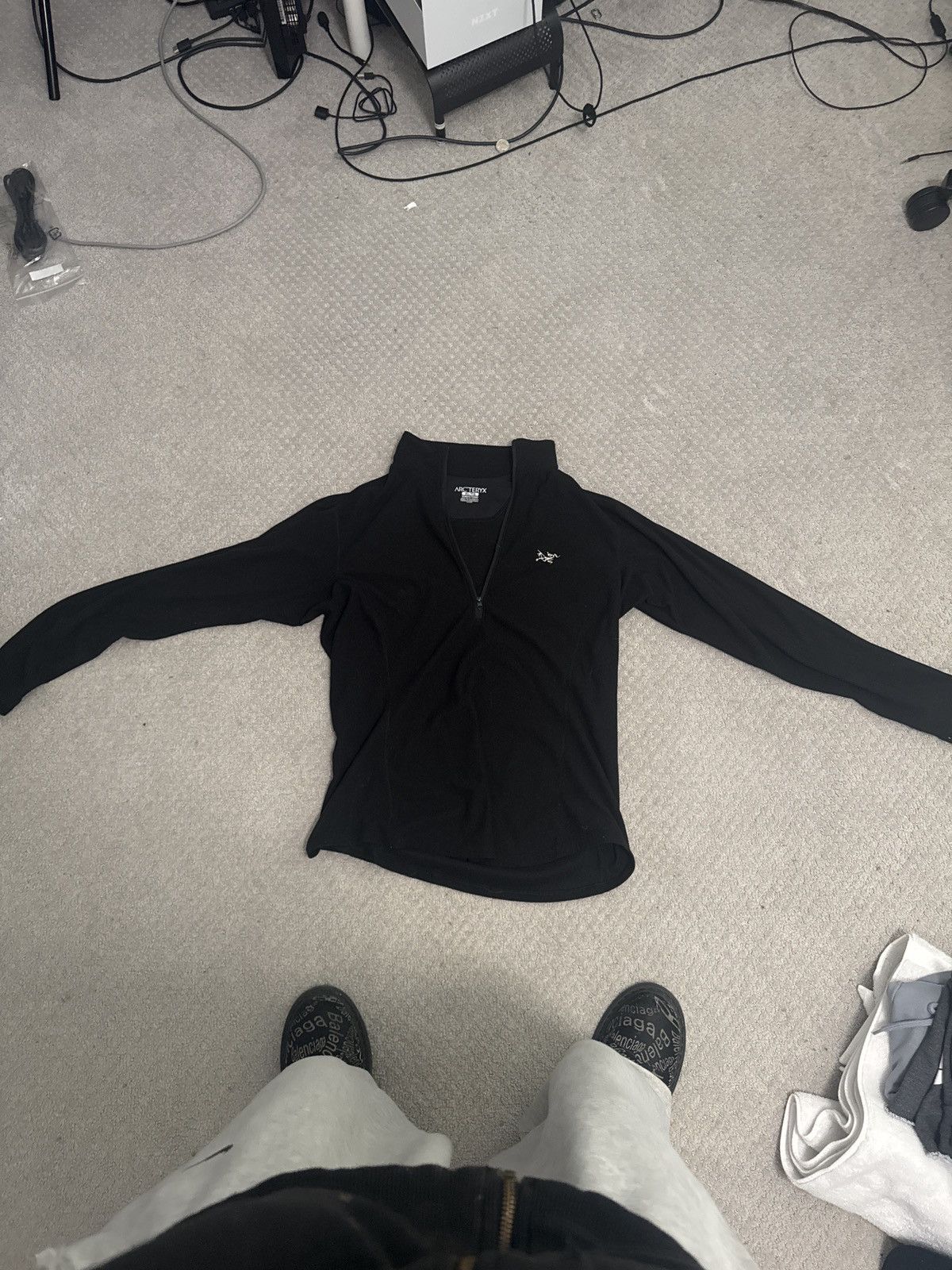 Arc'teryx × Vintage Women's Arc'terex 1/4 zip Size XL / US 12-14 / IT 48-50 - 1 Thumbnail
