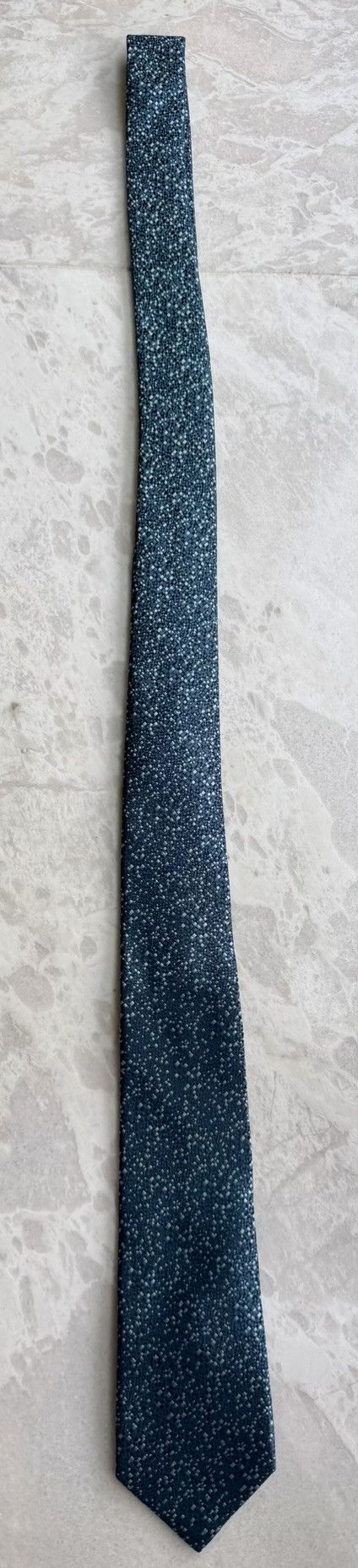 Lanvin New Lanvin Geometric Speckled Tie Size ONE SIZE - 3 Thumbnail