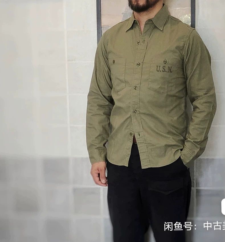 The Real McCoy's The Real Mccoys Military Shirt 2505-Nextarrow Size US S / EU 44-46 / 1 - 1 Thumbnail