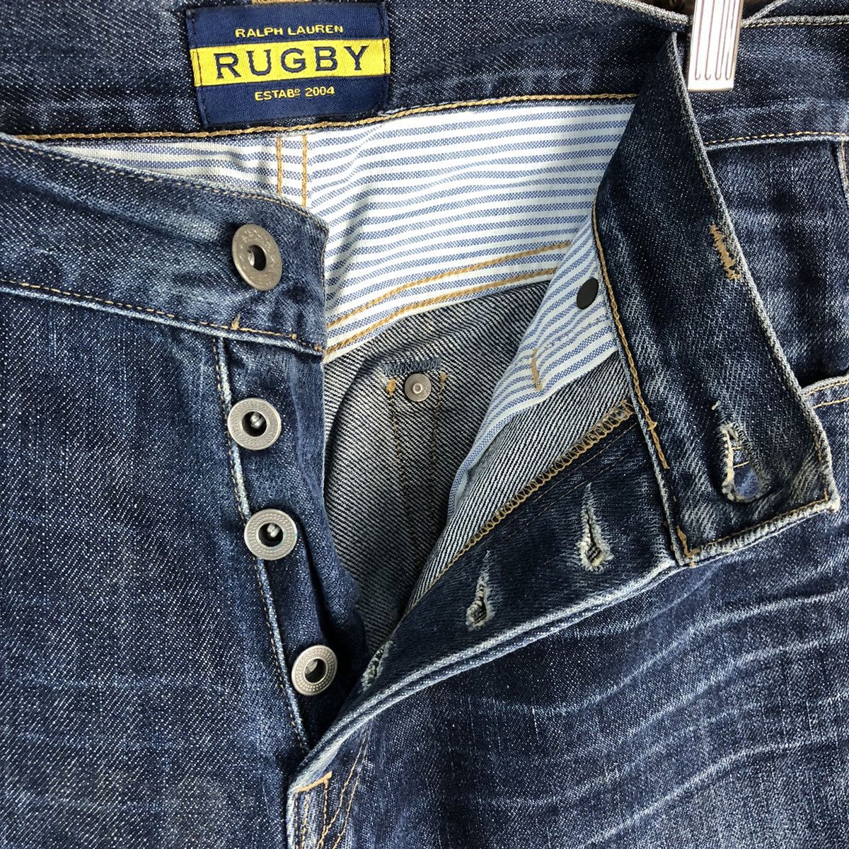 Ralph Lauren DL Ralph Lauren Rugby Blue Denim Pants #C244 Size US 31 - 12 Thumbnail