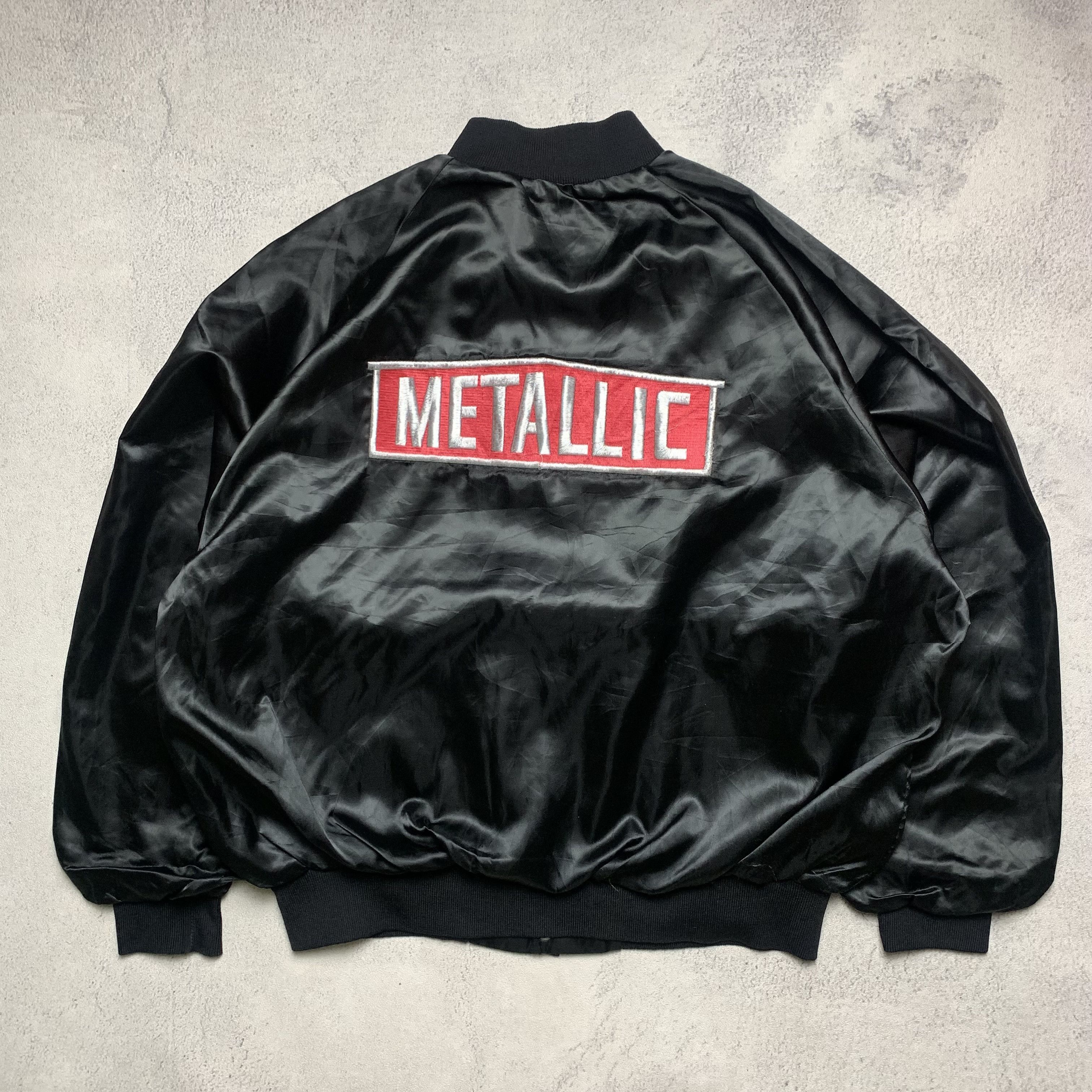 Vintage Vintage Dunbrooke Jacket Metallic Bomber Satin Size US XL / EU 56 / 4 - 2 Thumbnail