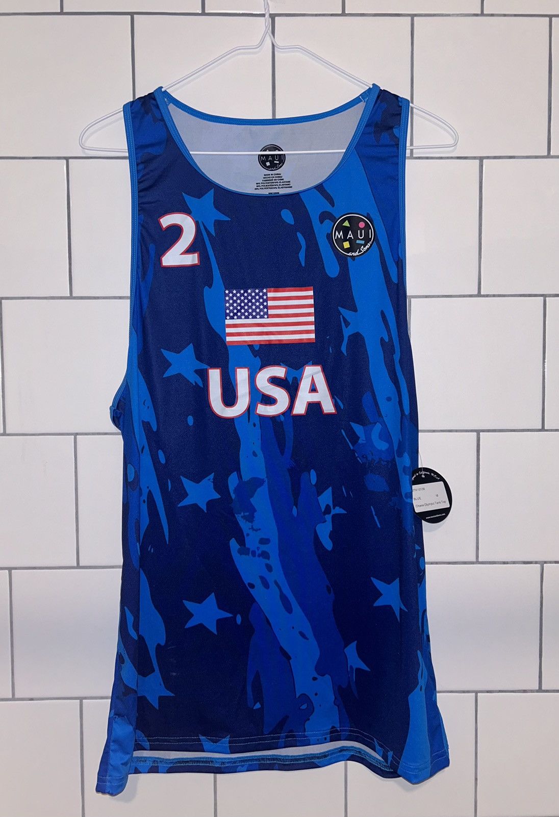 Chase Budinger 2024 Olympics Beach Volleyball Jersey