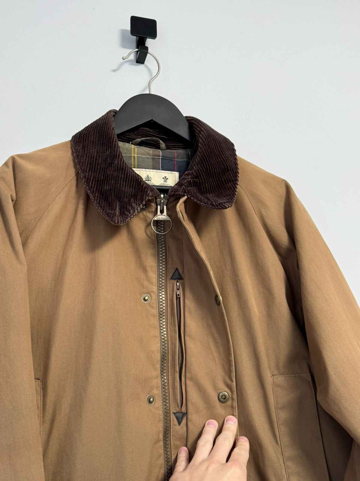Barbour Barbour Linton Utility Field Jacket Brown Tartan Lined Size US L / EU 52-54 / 3 - 15 Thumbnail