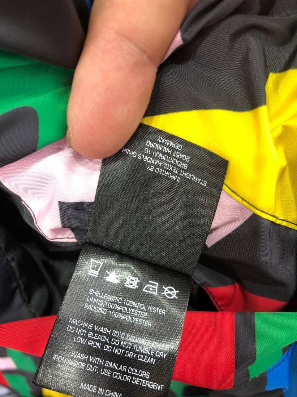Vintage Mens Karl Kani Retro Reversible Block Puffer Jacket Size US XS / EU 42 / 0 - 15 Thumbnail