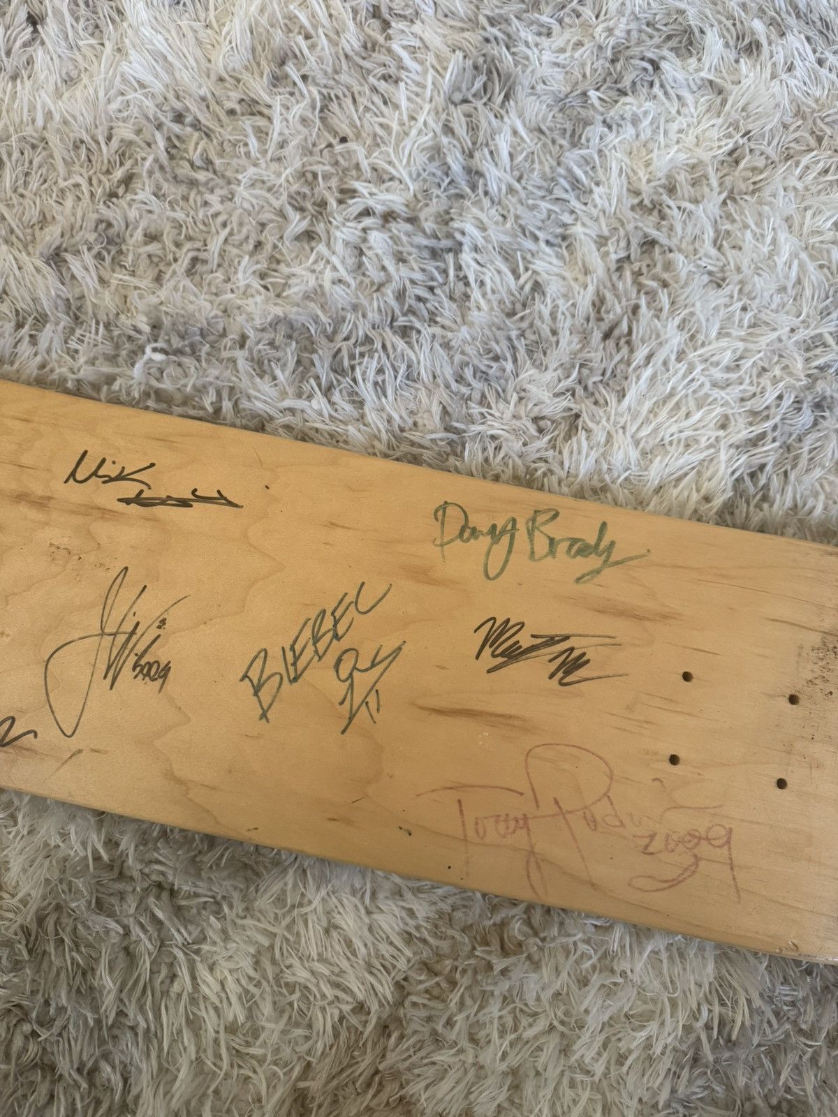 Matix 2009 Matix skateboards signed skateboard Size ONE SIZE - 9 Thumbnail