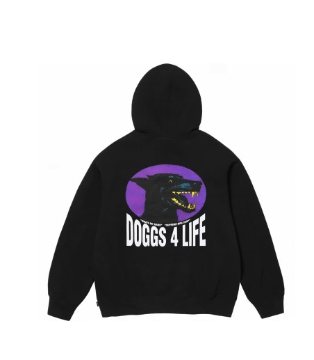 Supreme Supreme Doggs Hooded Sweatshirt Black Large Size US L / EU 52-54 / 3 - 1 Thumbnail