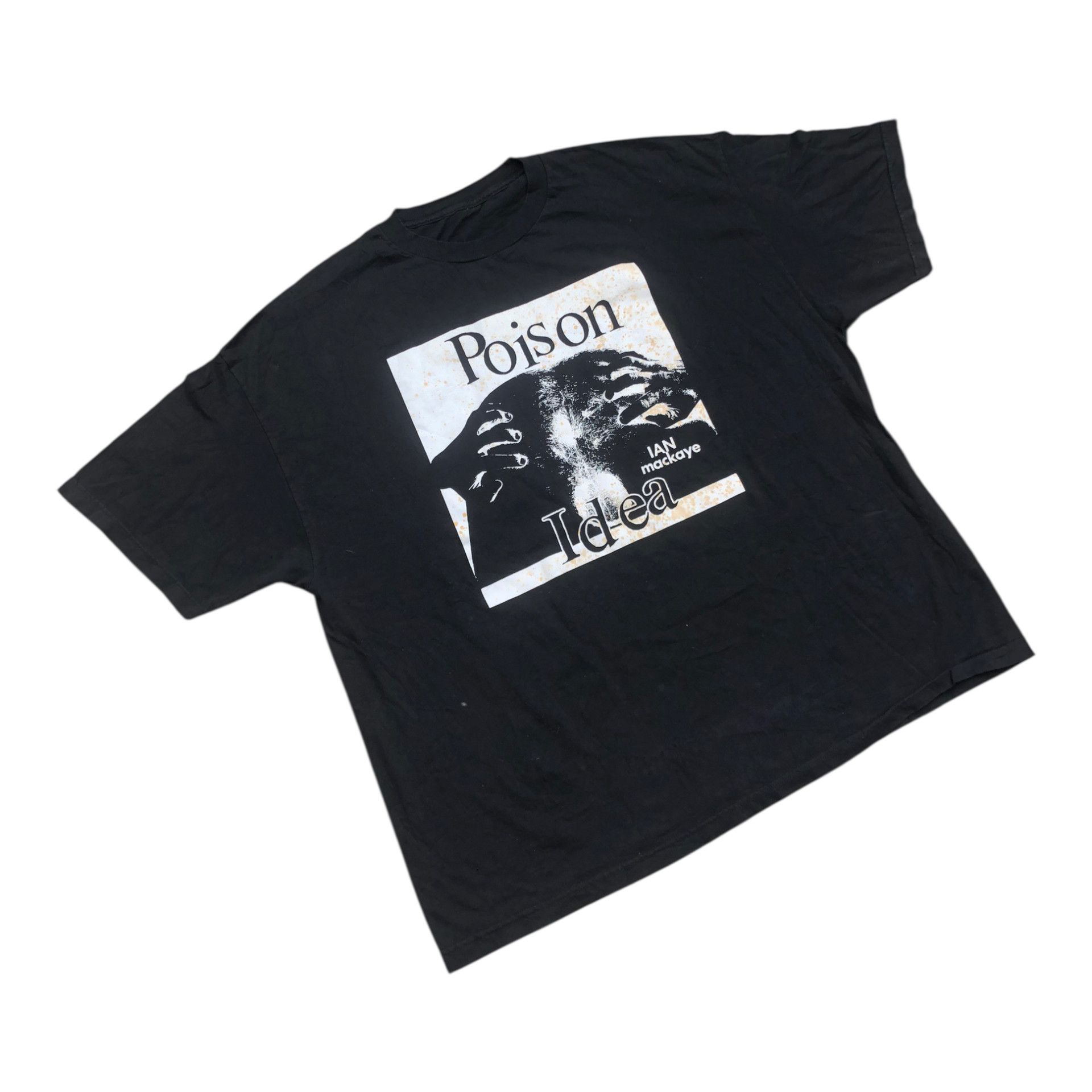 Band Tees 🔥Vintage POISON IDEA Punk Ian Mackaye Fugazi Band T-Shirt Size US XXL / EU 58 / 5 - 1 Thumbnail