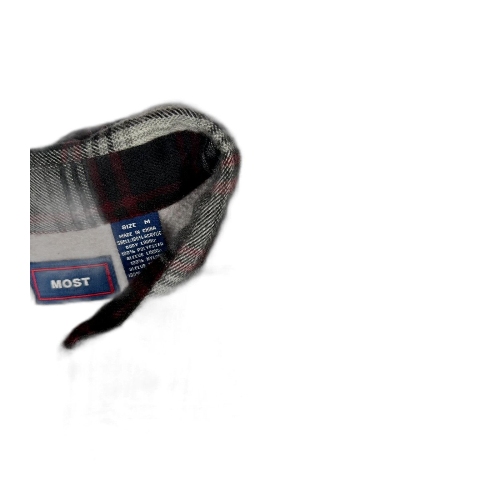 The Unbranded Brand Most Plaid Flannel Shirt Jacket Mens Medium Fleece Lined She Size US M / EU 48-50 / 2 - 2 Thumbnail