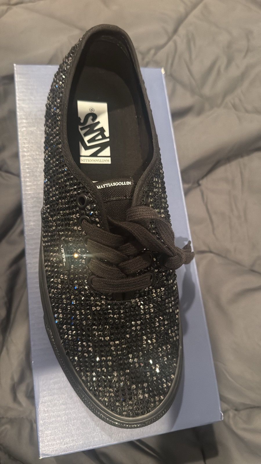 Vans Vans “AUTENTICHE” Black Sapphire by Mattias Gollin Size US 10 / EU 43 - 3 Thumbnail