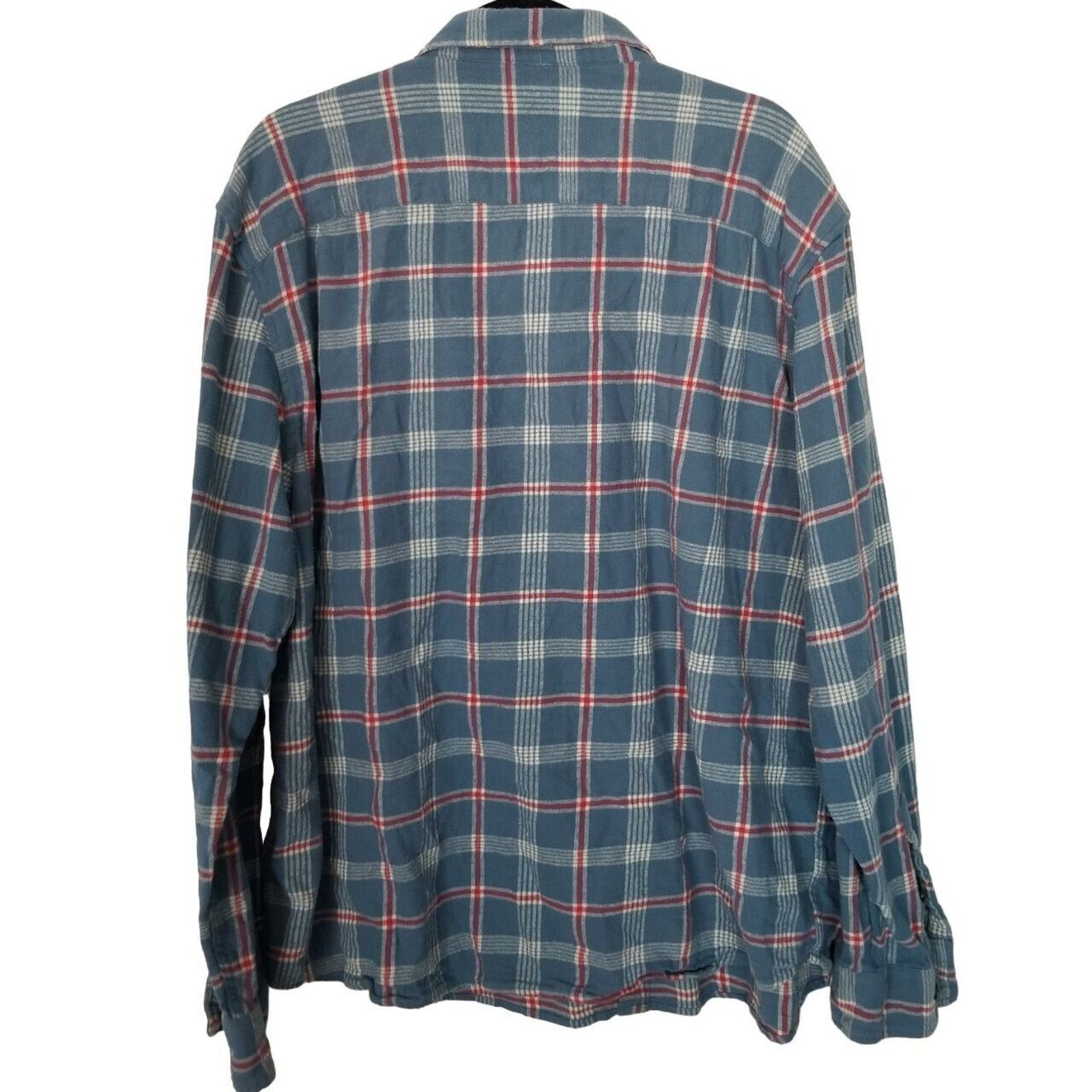 Lucky Brand Lucky Brand Mens Flannel Shirt Classic Fit XXL Plaid Grunge Size US XXL / EU 58 / 5 - 8 Thumbnail