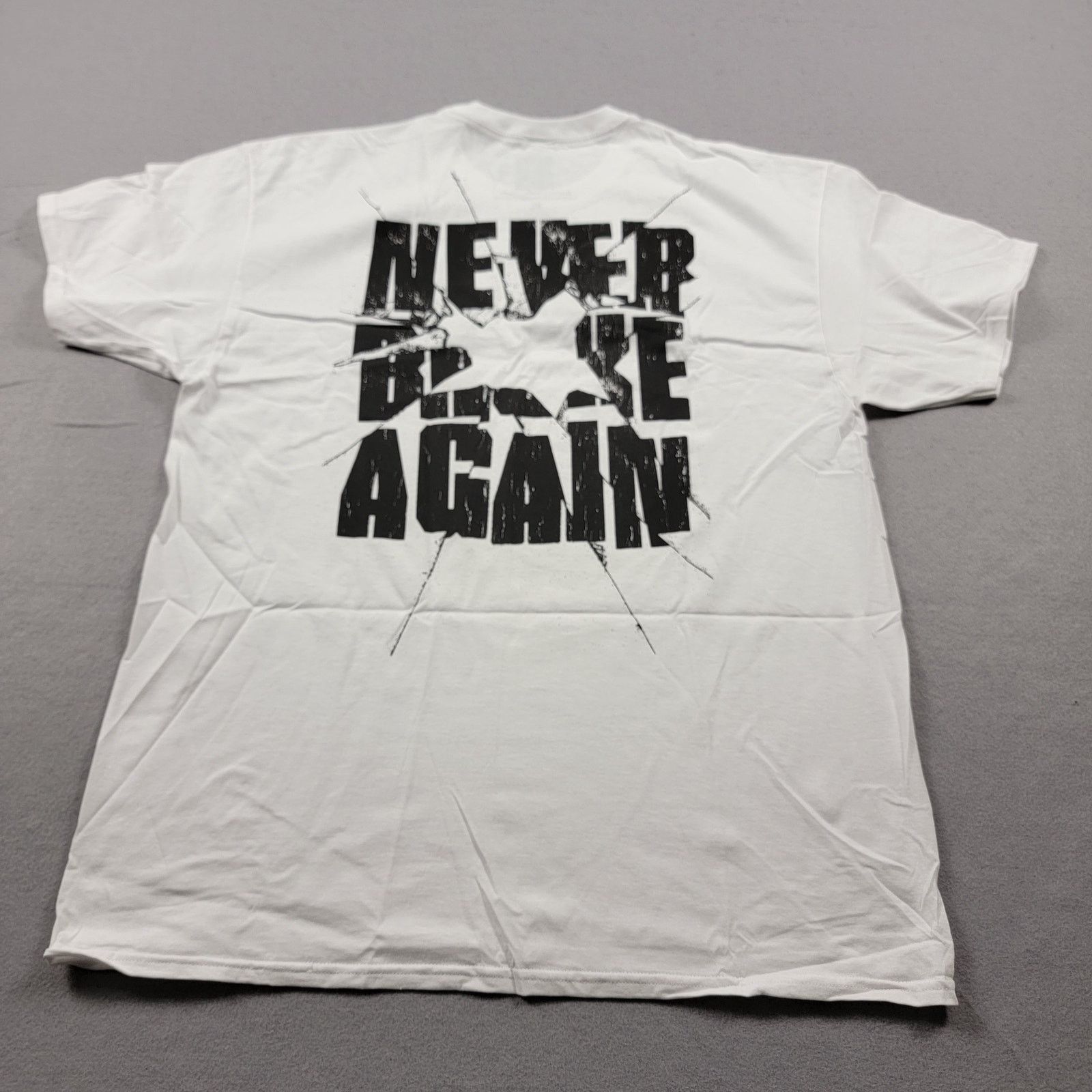 NBA Young Boy Never Broke Again Broken Glass Tshirt White Sz XL Size US XL / EU 56 / 4 - 2 Thumbnail