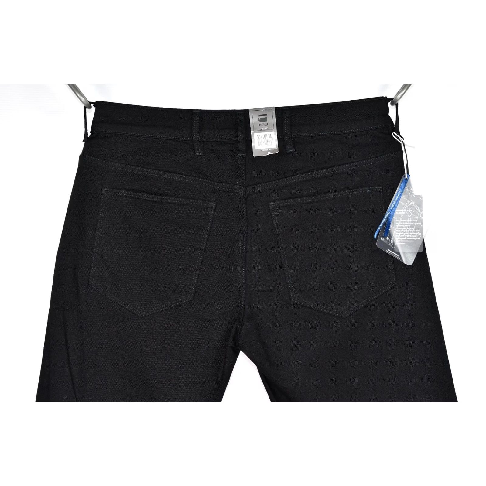G-Star G-Star 5620 3D Pouch Boyfriend WMN Black Denim Stretch Jeans W29 L32 Women Size 29" - 7 Thumbnail