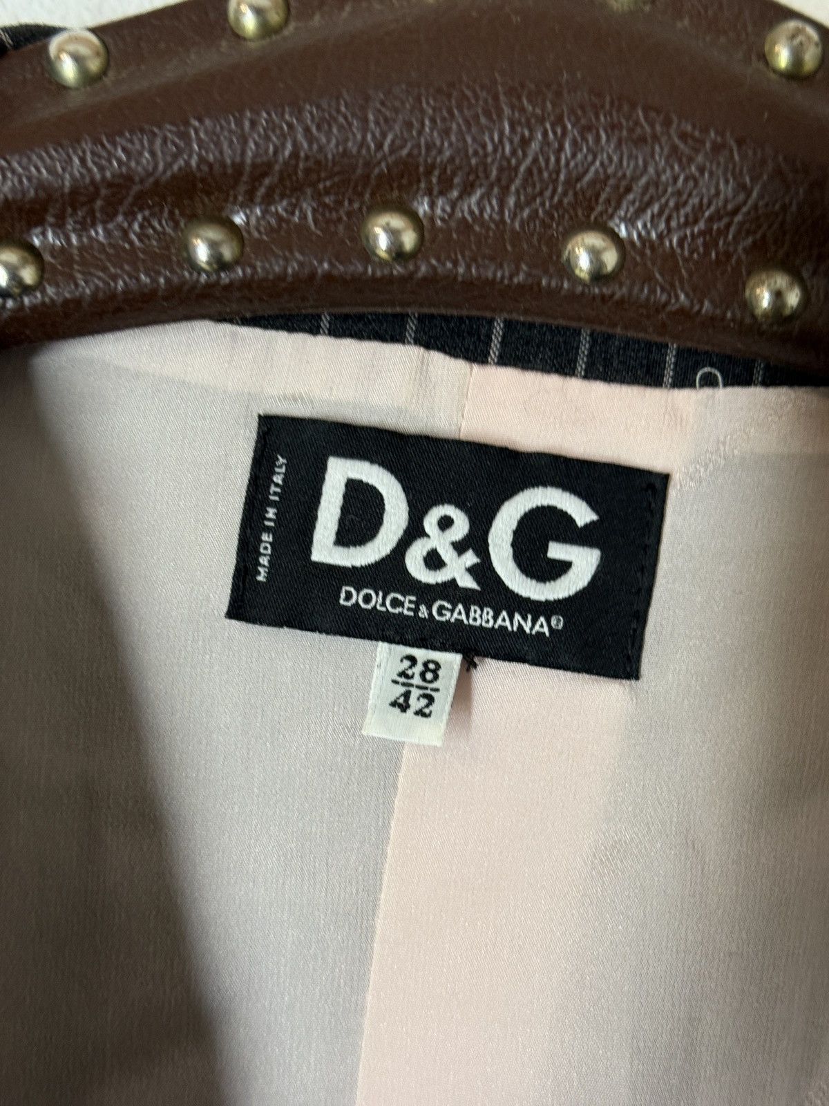 Dolce & Gabbana Vibtage Dolce & Gabbana Wool Blazer Size M / US 6-8 / IT 42-44 - 12 Thumbnail
