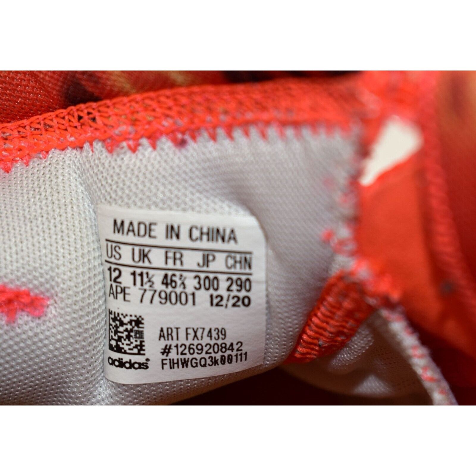 Adidas ADIDAS Dame 7 Fire Of Greatness Solar Red Shoes FX7439 Sz 12 Size US 12 / EU 45 - 9 Thumbnail