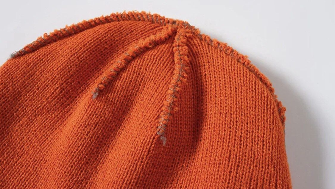 Other Beanies Hats Ripped Holes Knitted Size ONE SIZE - 5 Thumbnail