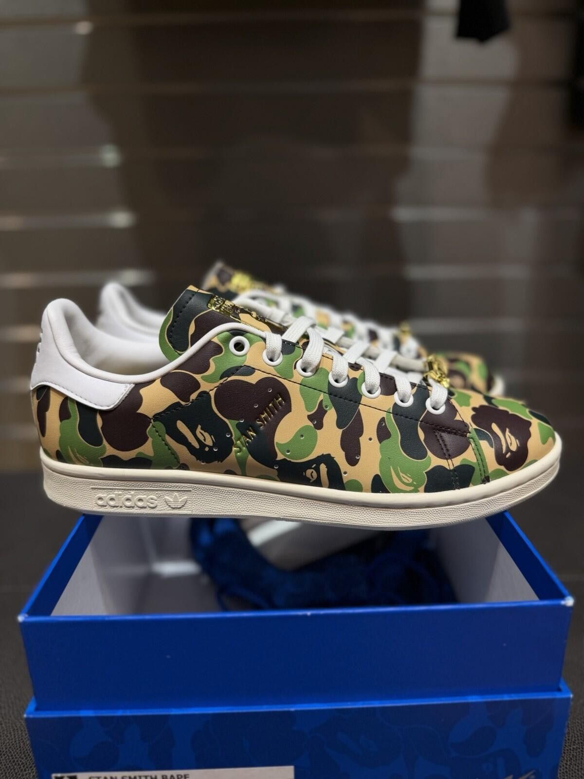 Adidas adidas BAPE x Stan Smith 30th Anniversary Size 9.5 Men’s New Size US 9.5 / EU 42-43 - 1 Thumbnail