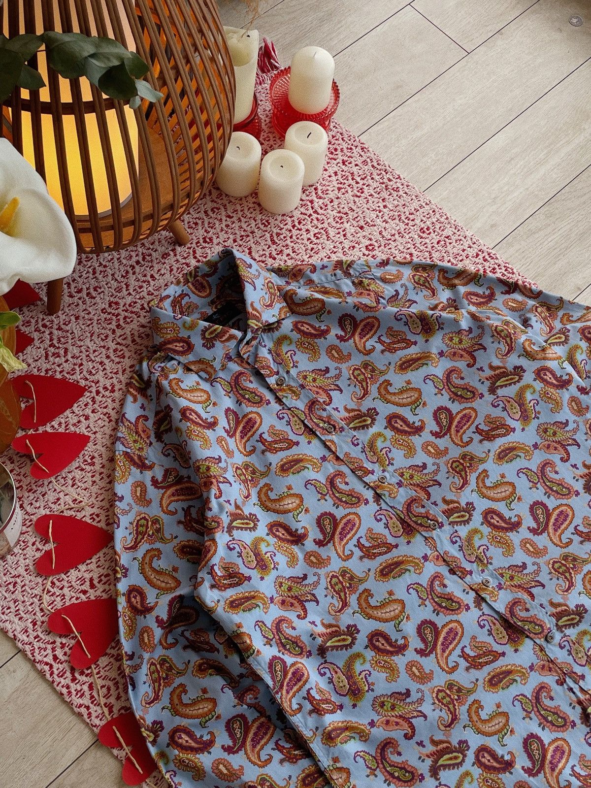 Etro Etro Milano Paisley Shirt Size US L / EU 52-54 / 3 - 5 Thumbnail