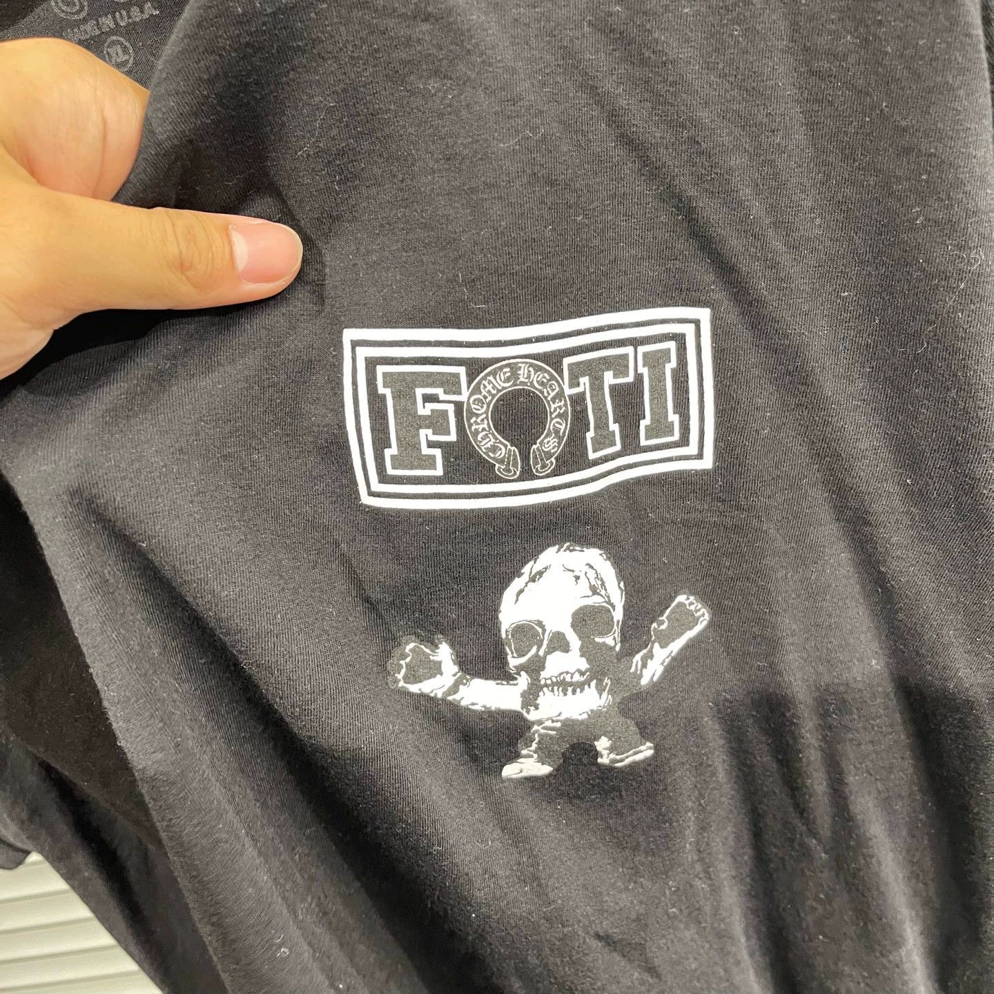 Chrome Hearts Chrome Hearts Scroll Foti 9Grid Skull SS Tee XL Mint Size US XL / EU 56 / 4 - 4 Thumbnail