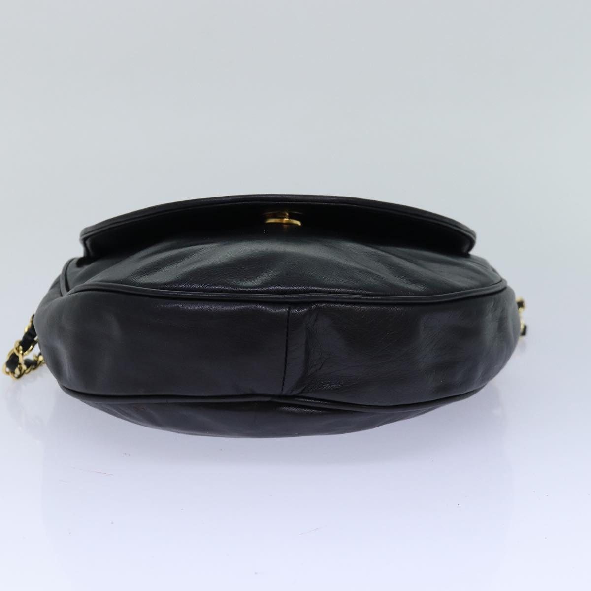 Chanel CHANEL Matelasse Chain Shoulder Bag Lamb Skin Black CC Size ONE SIZE - 5 Thumbnail