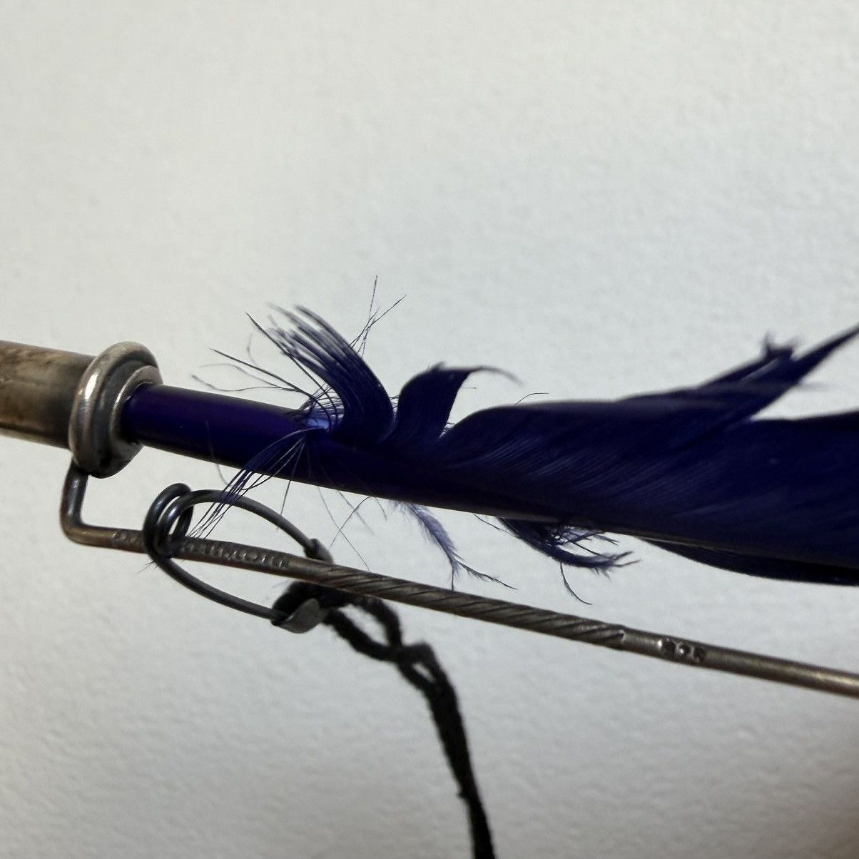 Ann Demeulemeester ‘Blue Feather’ Silver Pin Brooch Size ONE SIZE - 11 Thumbnail