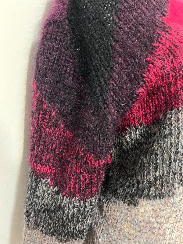 Diesel Diesel Mohair Pink Colorful Sweater Size L / US 10 / IT 46 - 9 Thumbnail