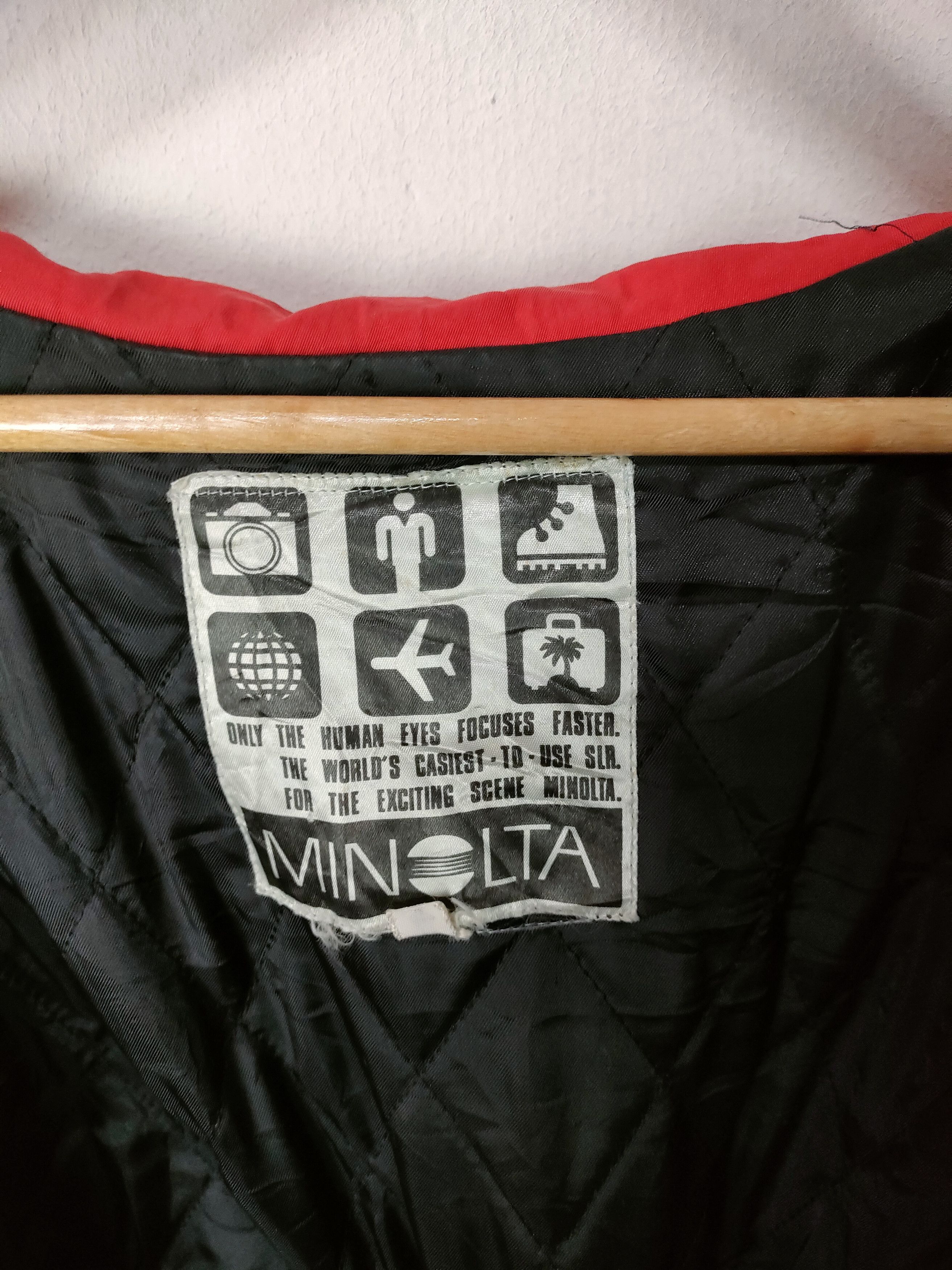 Vintage MINOLTA Toyota Team Tom's Bomber Jacket